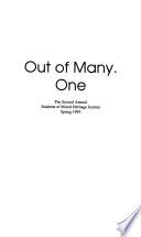 Out of Many, One