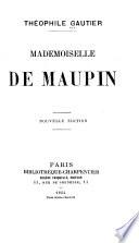 Ouvrages: Mademoiselle de Maupin