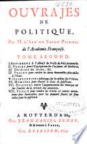 Ouvrajes [sic] de politique