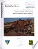 Overland Pass Pipeline Project