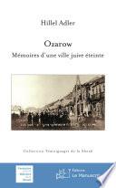Ozarow - Mémoire d'une ville juive éteinte