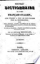 P. 1 : Nouveau dictionnaire de poche français-italien