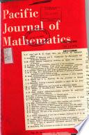 Pacific Journal of Mathematics