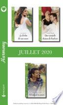 Pack mensuel Harmony : 3 romans (Juillet 2020)
