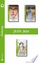 Pack mensuel Harmony - 3 romans (Juin 2024)
