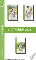 Pack mensuel Harmony - 3 romans (Octobre 2022)