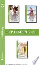 Pack mensuel Harmony - 3 romans (Septembre 2022)