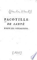 Pacotille De Santé Pour Les Voyageurs