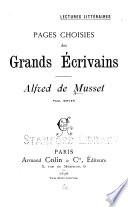... Pages choisies des grands écrivains