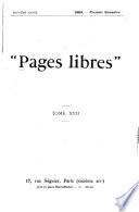 Pages libres