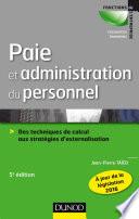 Paie et administration du personnel - 5e éd.