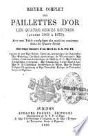 Paillettes d'or