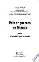 Paix et guerres en Afrique