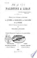 Palestine & Liban