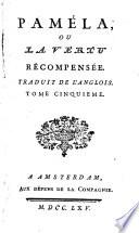 Pamela, ou La vertu recompensée