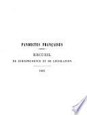 Pandectes françaises