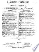 Pandectes françaises