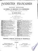 Pandectes françaises