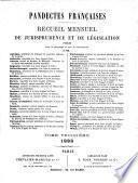 Pandectes françaises
