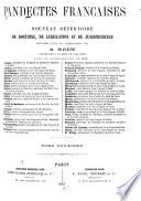 Pandectes françaises