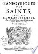 Panégyriques des Saints