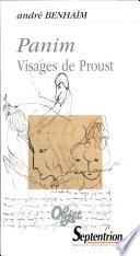 Panim Visages de Proust