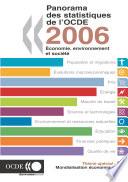 Panorama des statistiques de l'OCDE 2006 Économie, environnement et société