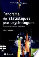 Panorama des statistiques pour psychologues