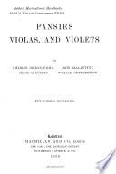 Pansies, violas, and violets, by C. Jordan [and others].