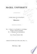 Papers from the Department of Geology