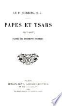 Papes et tsars