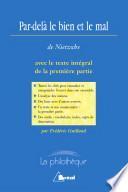 Par-delà le bien et le mal - Nietzsche