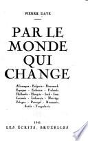 Par le monde qui change