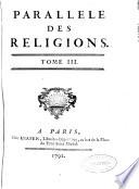 Parallele des religions