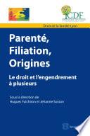 Parenté, filiation, origine