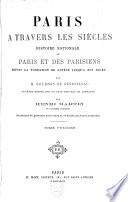 Paris à travers les siècles