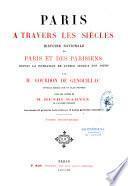 Paris à travers les siècles