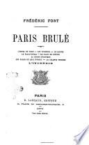 Paris brulé Frédéric Fort