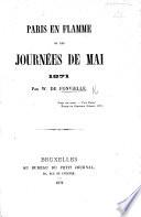 Paris en flamme, ou les journées de Mai 1871