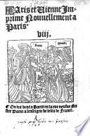 Paris et la belle Vienne. Paris et Vienne, imprime nouv