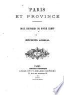 Paris et province
