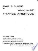 Paris-guide et Annuaire France-Amérique ...