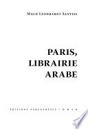 Paris, librairie arabe