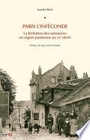 Paris, l’inféconde