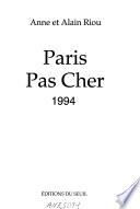 Paris pas cher