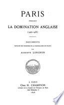 Paris pendant la domination anglaise (1420-1436)