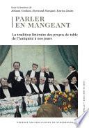 Parler en mangeant