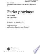 Parler provinces