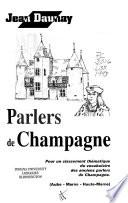 Parlers de Champagne