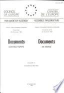 Parliamentary Assembly: Documents-Working Papers
